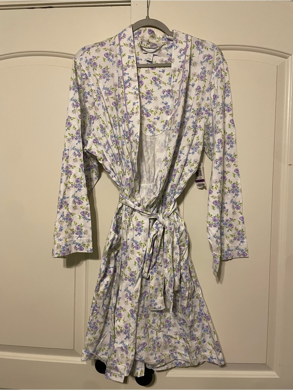 Charter Club NWT Floral Short Robe Women’s 2XL